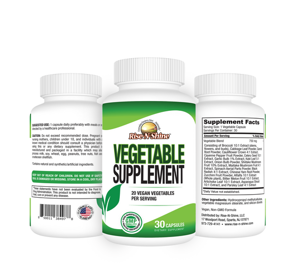 Discover the Power of RiseNShine's Vegetable Supplement for a Health
