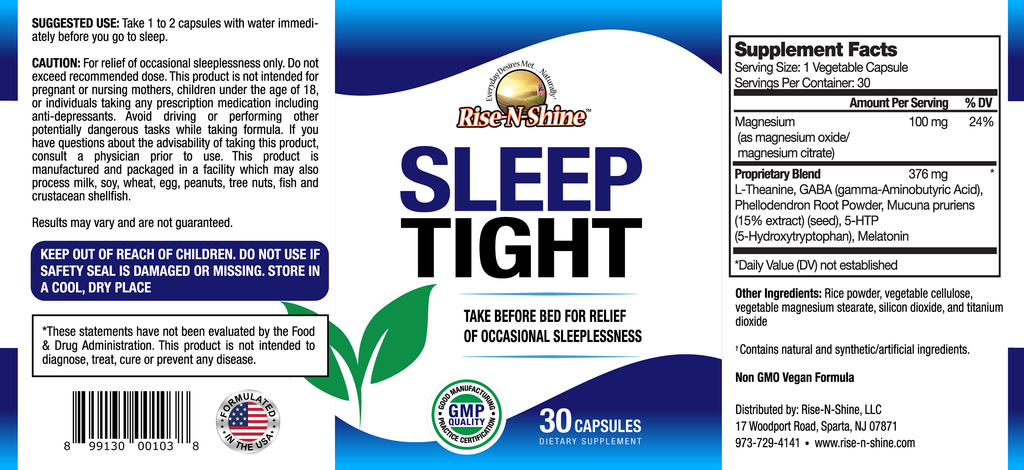 Sleep Tight Bedtime Sleep Formula