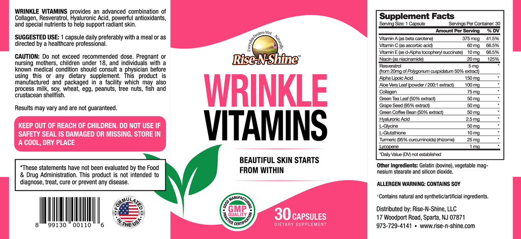 Wrinkle Vitamins