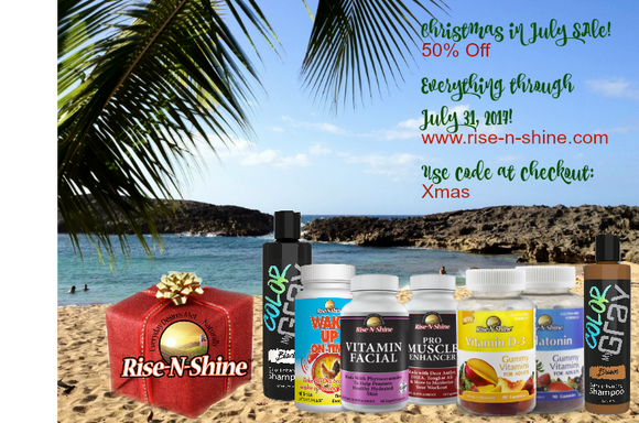 Christmas in July Sale - Now Through July 31!