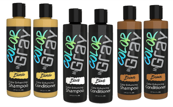 Wash Your Gray Hair Away...Naturally!