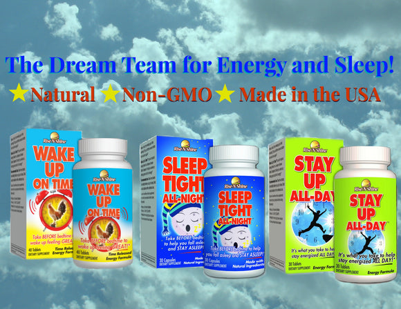 Meet the Dream Team for Energy and Sleep!
