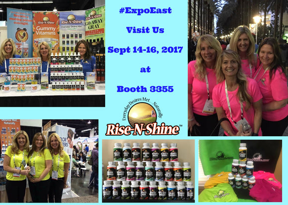 Rise-N-Shine on the Road - Visit Us at Natural Products Expo, Expo East
