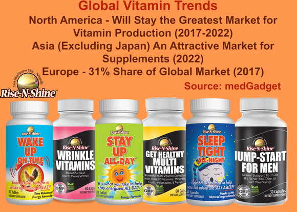 Global Vitamin Trends - Sales for Nutritional Supplements to Increase Worldwide