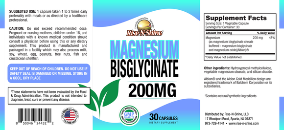 Unveiling Rise-N-Shine's Magnesium Supplement: Nurturing Your Wellness