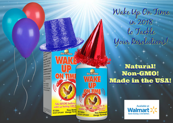 Wake Up On Time Naturally to Tackle Your New Year's Resolutions!