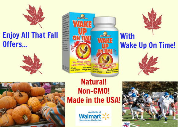 Wake Up On Time and Enjoy All That Fall Offers!