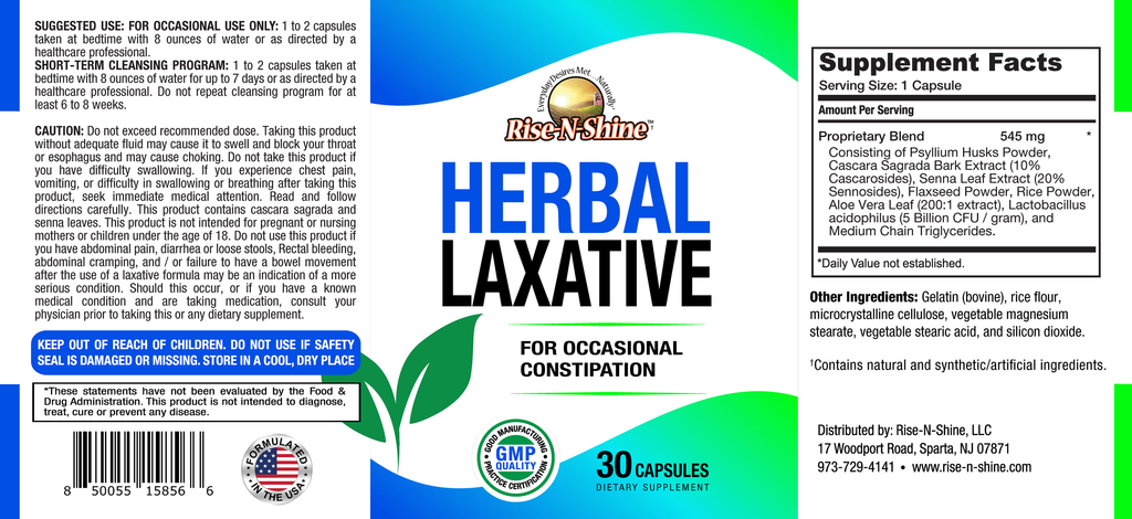 Herbal Laxative