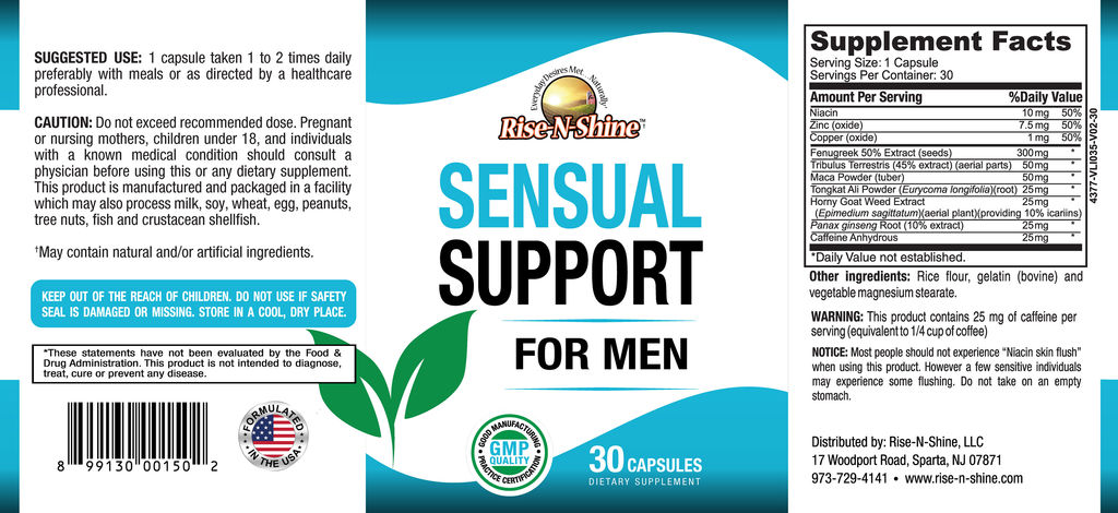 Sensual Support for Men