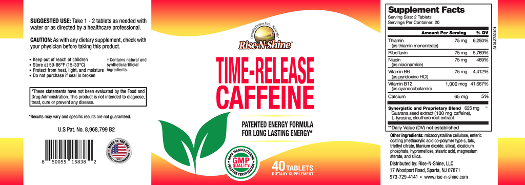 Time Release Caffeine Supplement