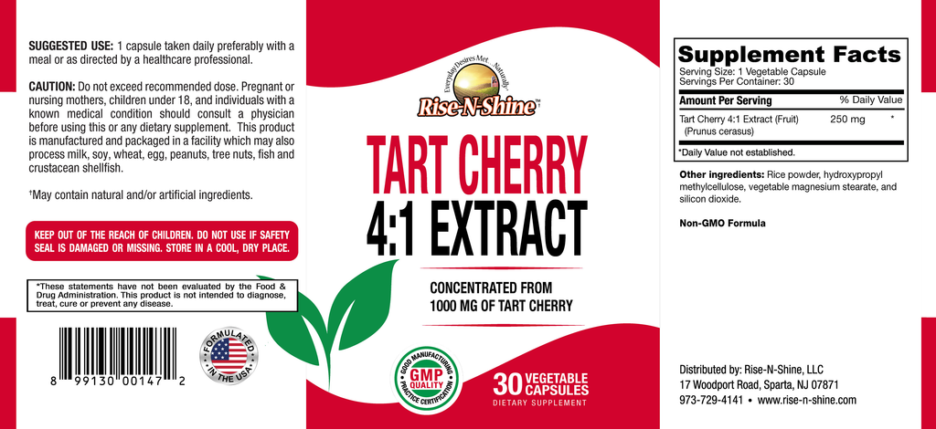 Tart Cherry 4:1 Extract
