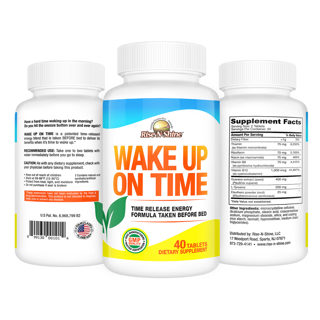 Wake Up On Time Pills NEW