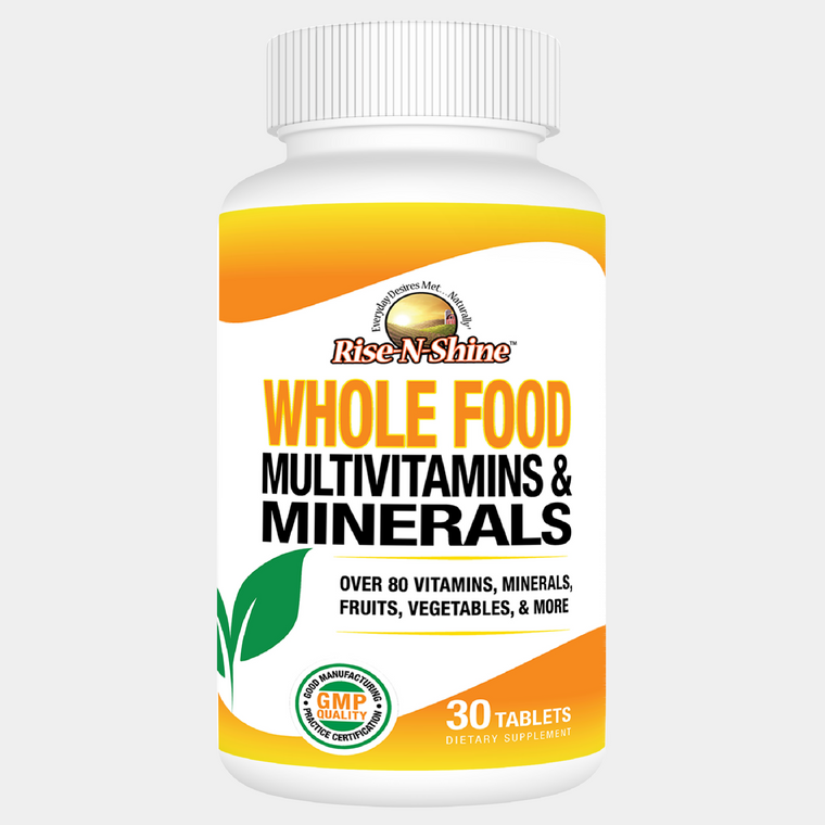 Whole Food Multivitamins and Minerals