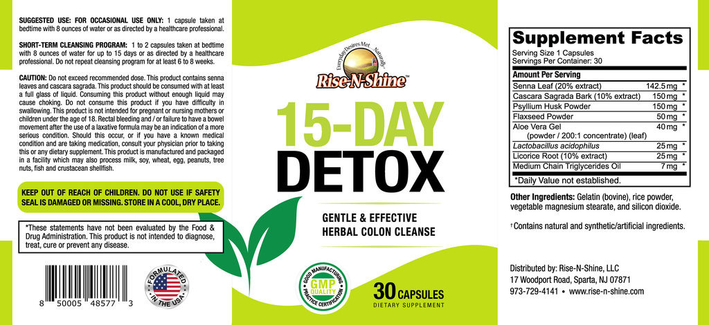 15 Day Detox