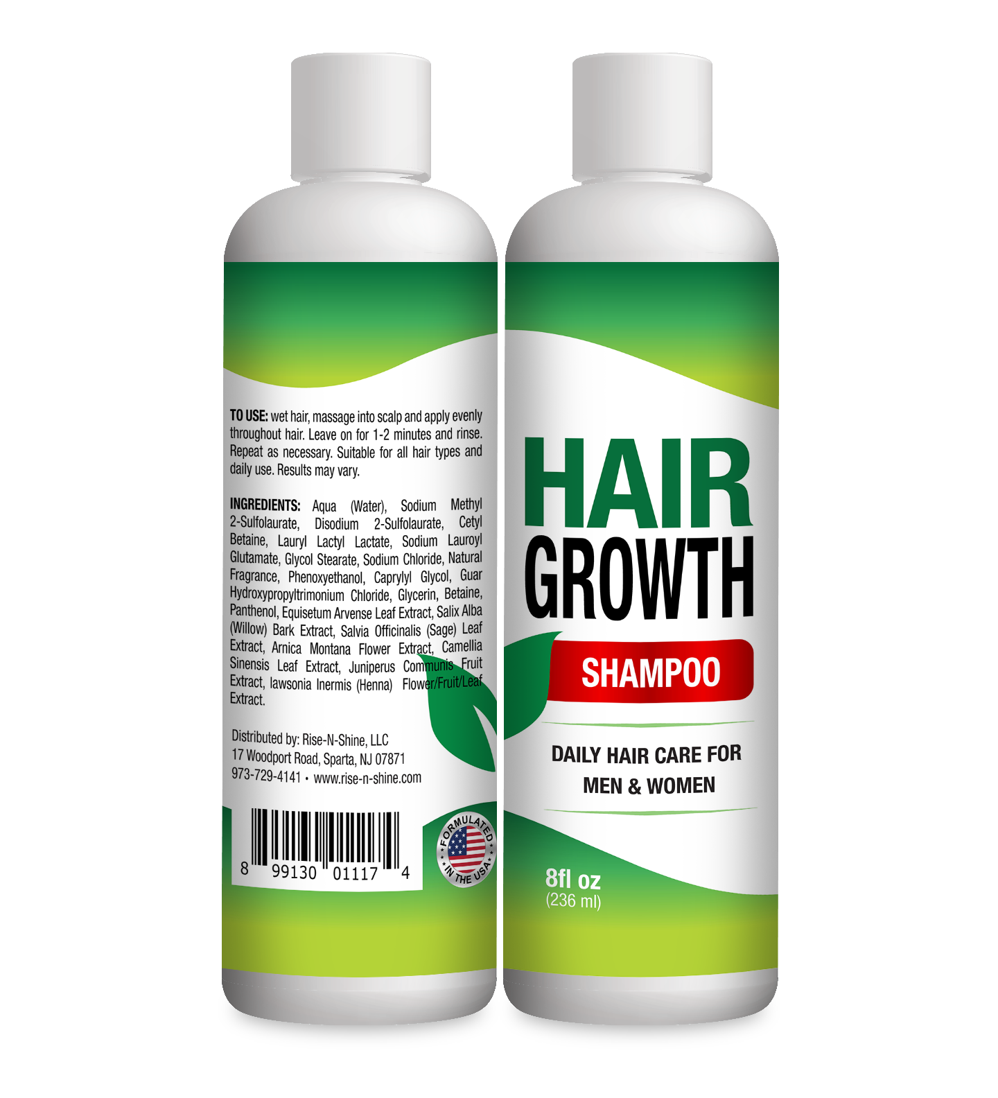 Growth Shampoo - Rise-N-Shine LLC
