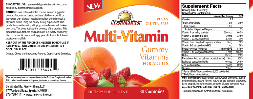 MultiVitamin Gummies for Adults