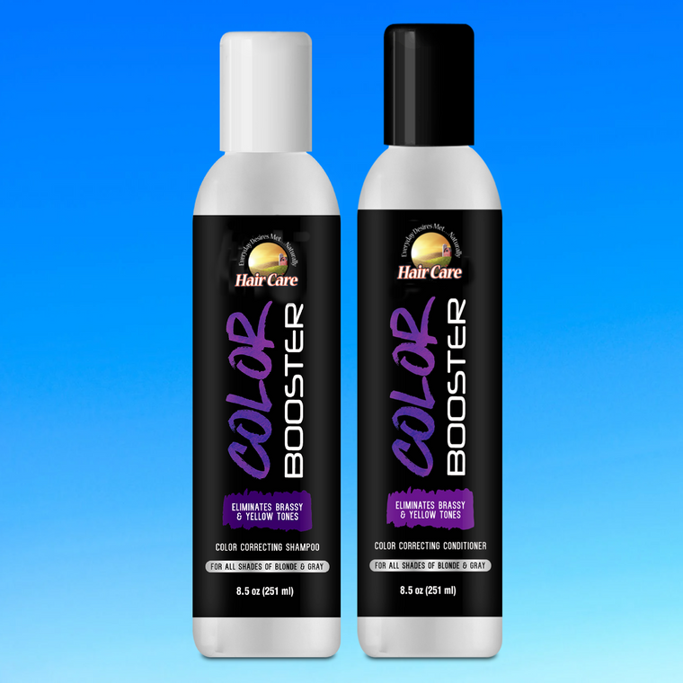 Color Booster for Blonde & Gray Hair Combo Set