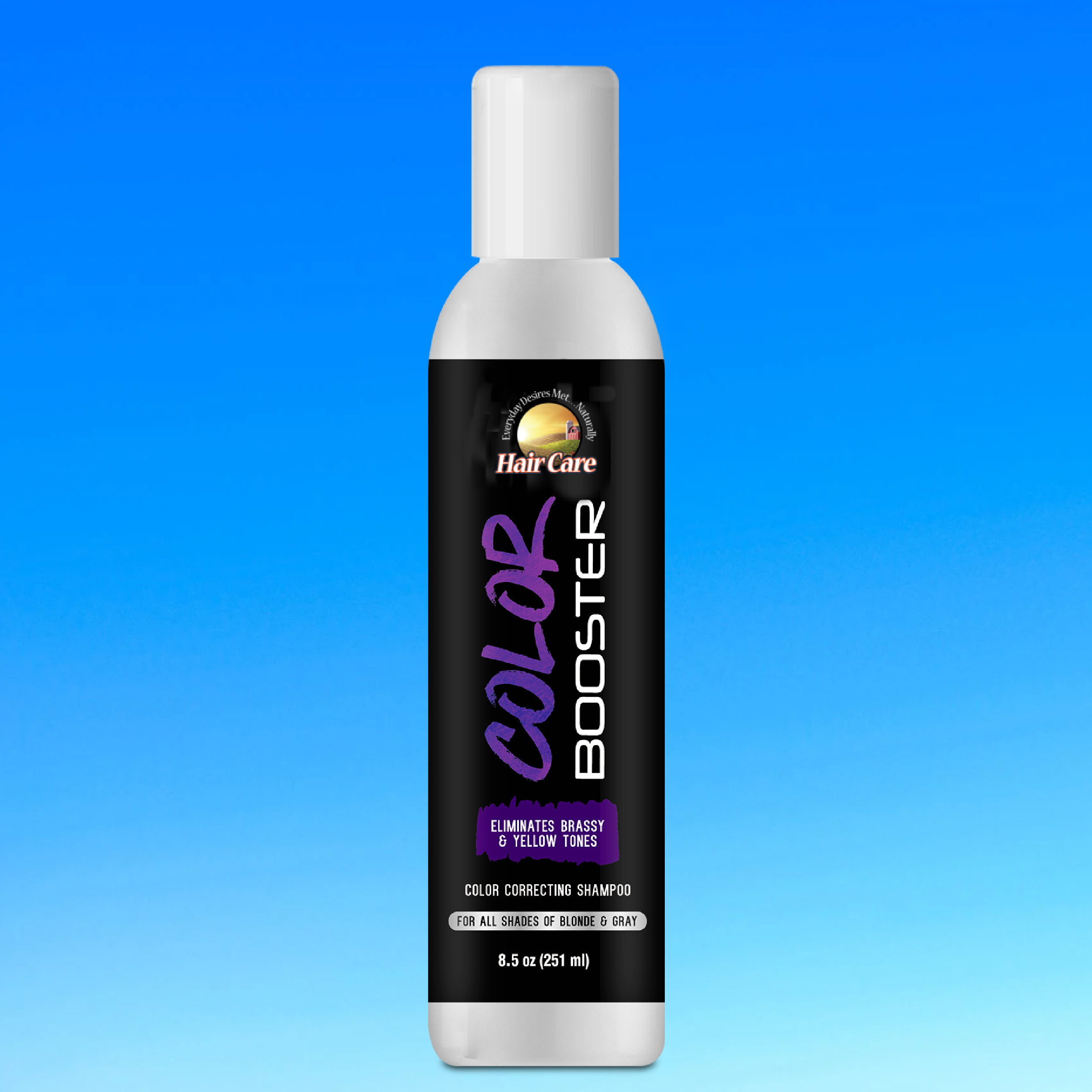 Shampoo for blond hair for yellow shades neutralization SILVER